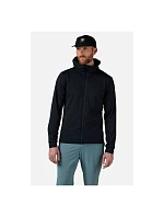 Pánská mikina ROSSIGNOL Mid Layer Thin Fz, černá