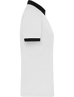 Daiber JN 1307 Dámské piqué polo se zipem 02.1307 white/black