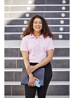 Fruit of the Loom Lady-Fit Premium Polo Dámské piqué polo 16.3030 black Fruit of the Loom Lady-Fit Premium Polo Dámské piqué polo 16.3030 black