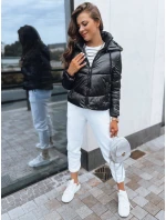 Dámská prošívaná přechodová bunda LOLAROSE černá FashionStreet TY3684
