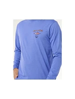 Pánské tričko RIP CURL Fade Out Icon L/S Tee, modré Pánské tričko RIP CURL Fade Out Icon L/S Tee, modré