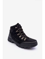Mužské zimní turistické boty černé Cowder