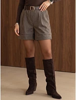 Elegantní dámské šortky s páskem Fango FashionStreet SY0624