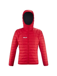 Bunda MILLET M Fitz Roy Warm Hoodie, červená