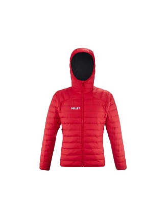 Bunda MILLET M Fitz Roy Warm Hoodie, červená Bunda MILLET M Fitz Roy Warm Hoodie, červená