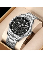 Pánské hodinky Skmei 9337SIBK + BOX pánské Pánské hodinky Skmei 9337SIBK + BOX pánské