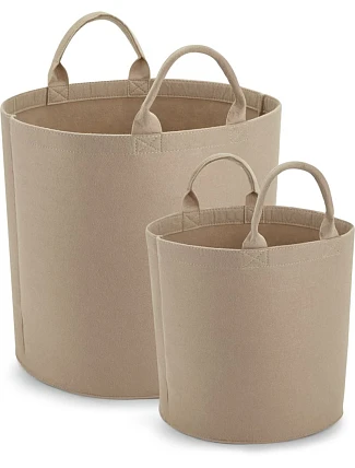 BagBase BG 728 Plstěný úložný koš 52.0728 sand BagBase BG 728 Plstěný úložný koš 52.0728 sand