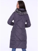 Dámský kabát BLH818025F tmavě šedý - PERSO