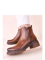 Boty na podpatku model 220999 Solea Boty na podpatku model 220999 Solea