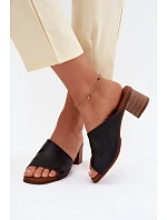 Klapky na podpatku model 227928 Step in style