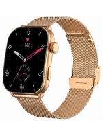 Dámské chytré hodinky GRAVITY GT28-6 Řemínek + náramek Rose Gold Pink Dámské chytré hodinky GRAVITY GT28-6 Řemínek + náramek Rose Gold Pink