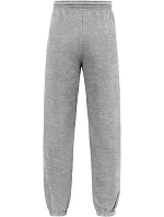 Fruit of the Loom Iconic Premium Elasticated Cuff Jog Pants Tepláky z těžké bavlny 16.4056 athletic heather Fruit of the Loom Iconic Premium Elasticated Cuff Jog Pants Tepláky z těžké bavlny 16.4056 athletic heather