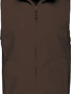 Kariban K 913 Mikrofleecová vesta "Luca" 20.K913 chocolate