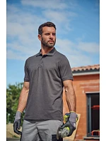 WK WK 274 Pánské pracovní piqué polo z těžké bavlny 20.W274 black WK WK 274 Pánské pracovní piqué polo z těžké bavlny 20.W274 black