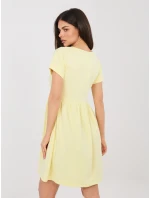 RV šaty SK 5672.03P světle žluté