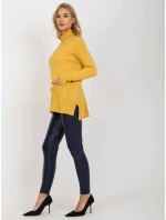 Dámský svetr RV SW 7051 žlutý