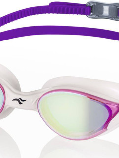 Plavecké brýle AQUA SPEED Vortex Mirror White/Violet Pattern 59