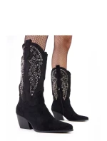 Kozačky na podpatku  model 218345 Solea