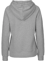 Neutral O 83101 Dámská mikina s kapucí z bio bavlny 77.8311 sport grey
