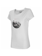 Dámské tričko s krátkým rukávem WOMEN'S T-SHIRT TSD029 SS21 - 4F