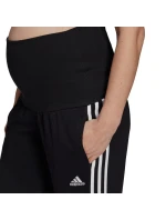 Dámské těhotenské kalhoty / tepláky Essentials W GS8614 Černá s bílou - Adidas