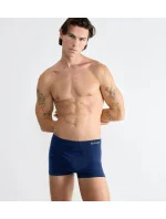 Pánské boxerky GO Smooth Hipster 2P - UNKNOWN - tm. modré 6722 - SLOGGI