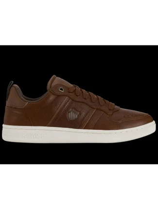 Lozan Match Lux pánské sportovní boty kožené tenisky hnědé (04308-202-M)