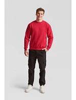 Fruit of the Loom Premium Set-In Sweat Pánská mikina 16.2154 heather grey