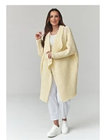 Svetr na zapínání  model 226885 Makadamia