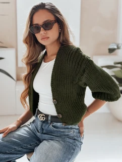 Dámský svetr NUTI zelený FashionStreet MY1672