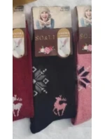 WiK SO&LI 002 dámské angorské ponožky 015 35-42