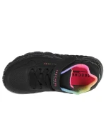 Skechers Uno Lite Rainbow Specks 310457L-BKMT Black 29