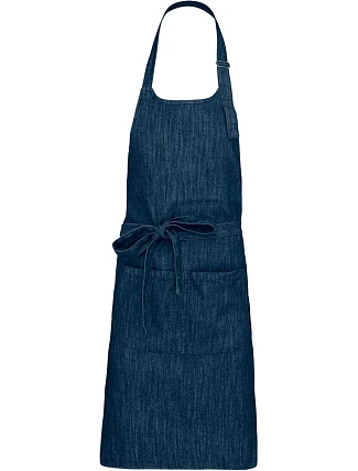 Kariban K 890 Zástěra s laclem "Sommelier" 20.K890 denim Kariban K 890 Zástěra s laclem "Sommelier" 20.K890 denim