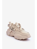 Sportovní Boty Sneakersy GOE MM2N4015 Bežové