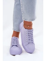 Dámské Textilní Tenisky Big Star RR274406 Fialové