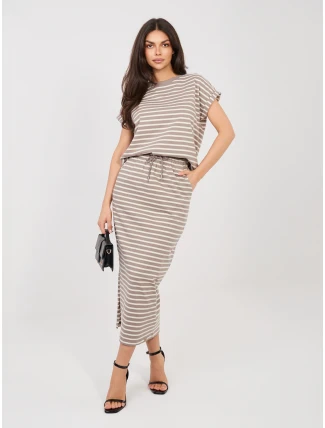 Sukně D12127M50254A tmavě lila