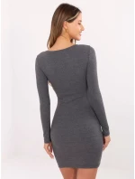 Šaty RV SK 5765.44P tmavě šedá Šaty RV SK 5765.44P tmavě šedá