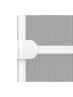 MOSKYTIÉRA NA DVEŘE ALU 100X215 BÍLÁ BASIC PLUS