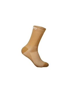 Cyklistické ponožky POC LITHE MTB Sock Mid – hnědé