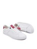 Kožené pánské tenisky Big Star JJ174106 Bílo-červená