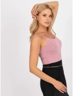 Dámský top BR TP 2040 tmavě růžový