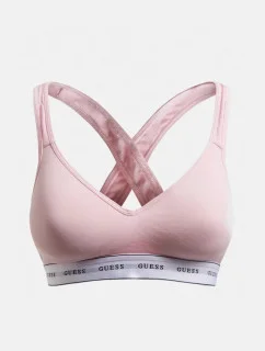 Vyztužená bralette - O1GC15JR04P - G6H1 - Pastelově růžová - Guess