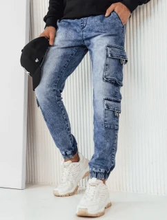 Pánské bojové kalhoty modré FashionStreet UX4229