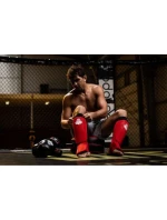 Pružné chrániče holenních kostí M - Shinrage Red