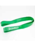 HMS cvičební guma ZELENÁ GU05 45x4,5x2080 mm