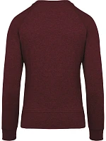 Kariban K 481 Dámská raglánová mikina z bio bavlny 20.K481 wine heather