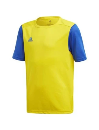 Dětské fotbalové tričko Estro 19 Jersey JR FT6681 Žlutá s modrou - Adidas Dětské fotbalové tričko Estro 19 Jersey JR FT6681 Žlutá s modrou - Adidas