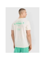 Pánské tričko s potiskem 4F 4FRSS25TTSHM2687-11S Pánské tričko s potiskem 4F 4FRSS25TTSHM2687-11S