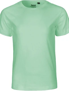 Neutral O 30001 Dětské tričko z bio bavlny 77.3001 dusty mint