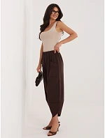 RV DR 9719 1.22 tmavě hnědé tepláky